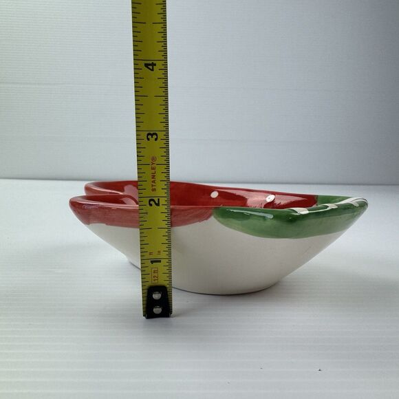 Young’s Heartfelt Kitchen Creations Christmas Mitten Snowflake Dish Ceramic - Picture 11 of 12